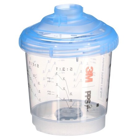 3M Spray Cups Kit 26261, Mini 8.5 fl oz, 250 ml, 200 Micron Filter 7100291869